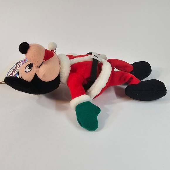 Disney Mickey Mouse Christmas Plush Lot of 3‎ Disney Store Collectiom - Picture 15 of 16